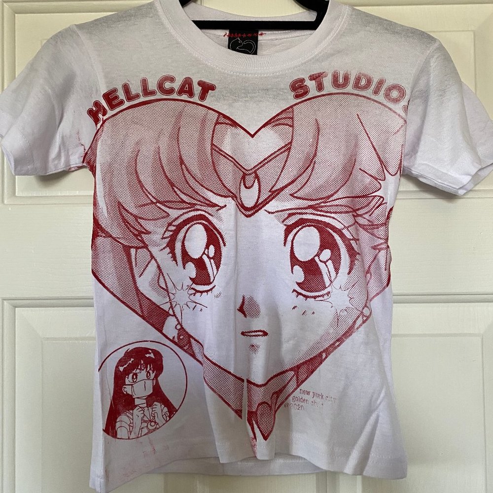 NWOT Hellcat Studios Sailor Moon Baby Tee